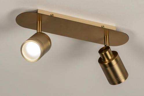 Rietveld Spots - Goud - Metaal, Aluminium, Huis en Inrichting, Lampen | Hanglampen, Verzenden