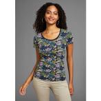 KangaROOS Shirt met korte mouwen met gebloemde print, Verzenden, Nieuw