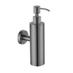 Zeepdispenser gun metal 350ml, Verzenden, Nieuw