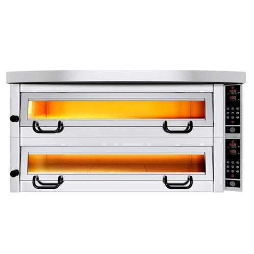 GGM Gastro | Elektrische pizzaoven Power - 4+4x 34cm - |, Witgoed en Apparatuur, Afzuigkappen, Inbouw, 400 tot 600 m³ per uur