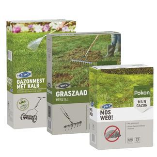 Compleet gazonpakket | Pokon | 30 m², Tuin en Terras, Gras en Kunstgras, Nieuw, Verzenden