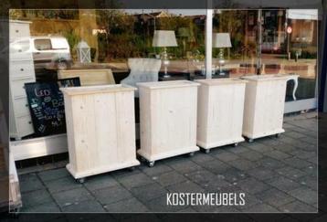 Vele verschillende soorten bloembakken / plantenbakken hout beschikbaar voor biedingen
