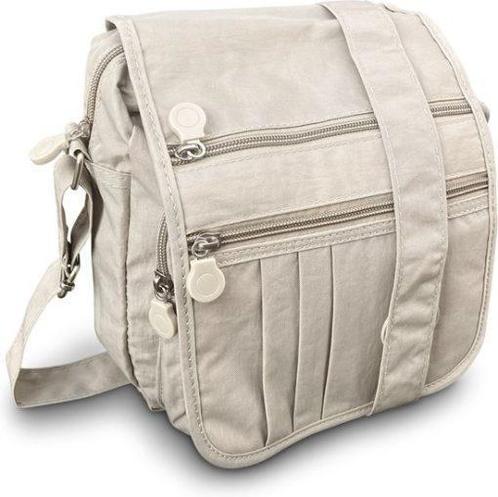 THL Design Crinkle Nylon Schoudertas Klein schoudertasje, Sieraden, Tassen en Uiterlijk, Tassen | Damestassen, Schoudertasje, Beige