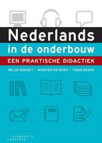 Nederlands in de onderbouw 9789046904466 Tiddo Ekens, Boeken, Studieboeken en Cursussen, Verzenden, Gelezen, Tiddo Ekens