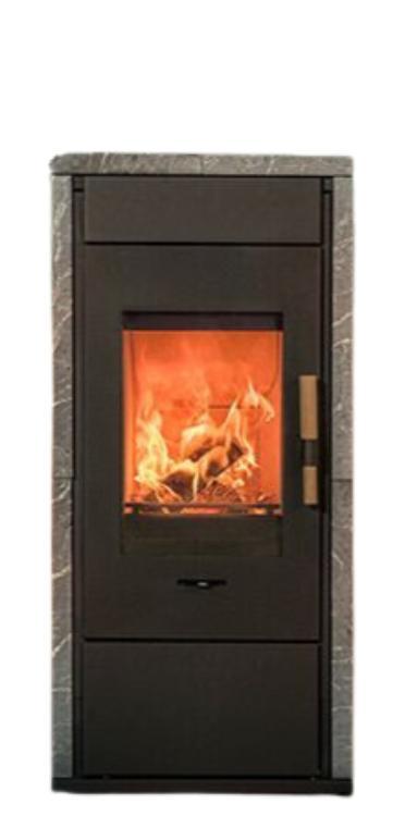 Wanders Pecan Eco Medium speksteenkachel, Huis en Inrichting, Kachels, Vrijstaand, Nieuw, Hout, Ophalen of Verzenden