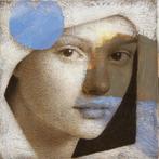 Michal Lukasiewicz - Composition With Ultramarine and Brown