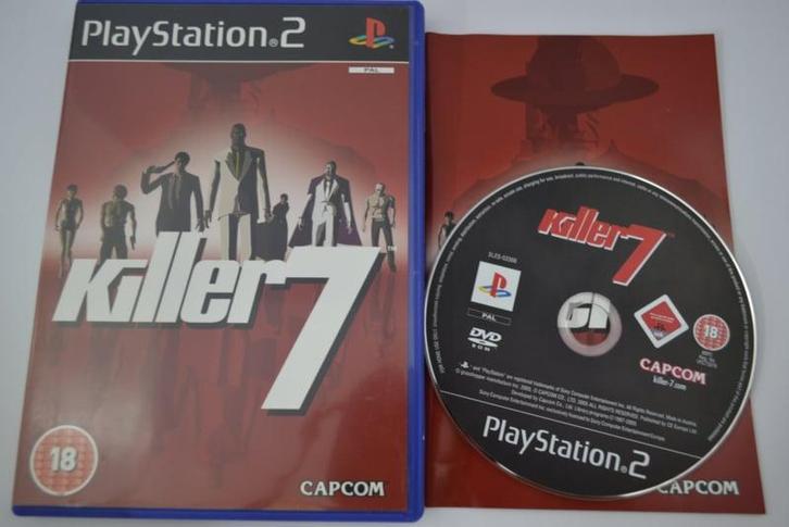 Killer 7 (PS2 PAL), Spelcomputers en Games, Games | Sony PlayStation 2, 1 speler, Zo goed als nieuw, Verzenden