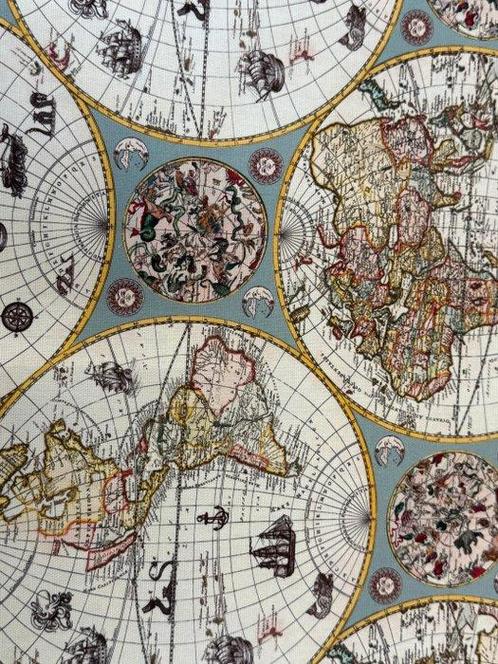 Oude Kaarten – De Geheimen van de Verloren Zeeën -, Antiek en Kunst, Antiek | Kleden en Textiel