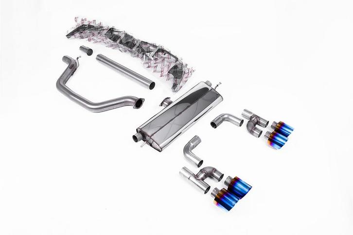 Roetfilter-back | Volkswagen Golf Mk8 GTi (Golf R Style Quad, Auto-onderdelen, Uitlaatsystemen, Nieuw, Verzenden