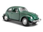 GSDCCmai 00031926gn 1/24 1973 Volkswagen Beetle, green, Hobby en Vrije tijd, Modelbouw | Figuren en Diorama's, Ophalen of Verzenden