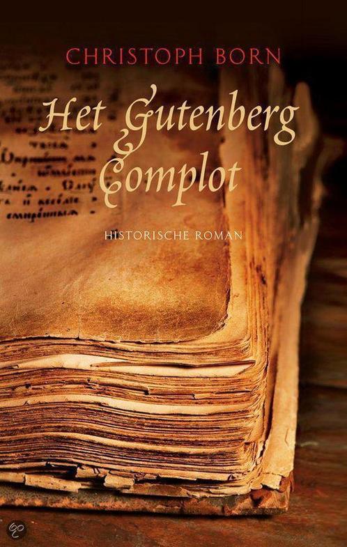 Het gutenberg complot 9789055603862 C. Born, Boeken, Historische romans, Gelezen, Verzenden