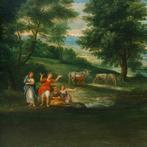 Francesco Albani (1578–1660), Cerchia di - Il ratto di, Antiek en Kunst