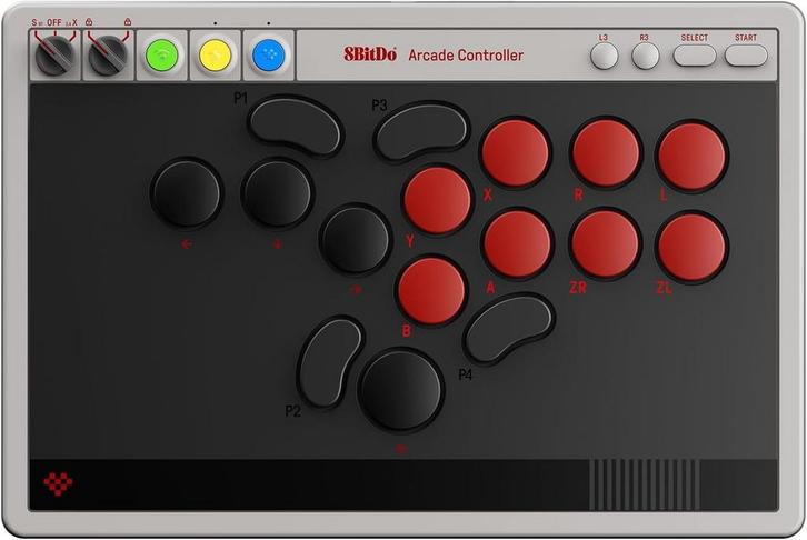 8BitDo Arcade Controller, Spelcomputers en Games, Games | Pc, Verzenden