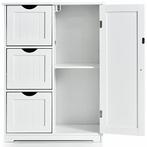 LIVSK Opbergkast met 3 Lades - Verstelbare Plank - Stevig MD, Verzenden, Nieuw