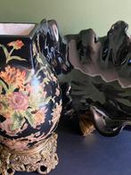 G&C Interiors - Schaal (2) - Brons, Porselein - Vaas en