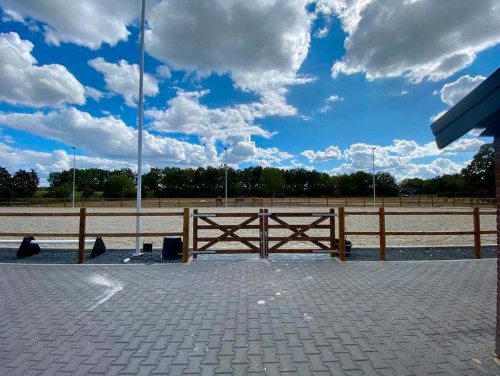 Houten omheining, Poorten, Lint Afrastering, Weide omheining, Dieren en Toebehoren, Paarden en Pony's | Overige Paardenspullen