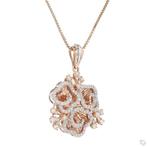 Hanger - 14 karaat Roségoud - 1.51ct. tw. Diamant