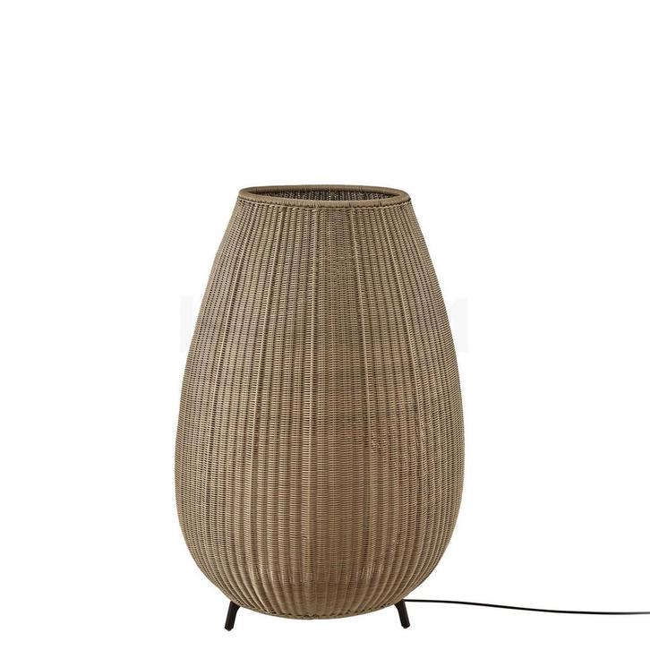 Bover Amphora Vloerlamp LED, beige - 123 cm - met stekker, Tuin en Terras, Buitenverlichting, Nieuw, Verzenden