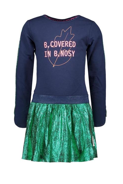 B.nosy - Jurk met glitter rok Space Blue, Kinderen en Baby's, Kinderkleding | Overige, Meisje, Nieuw, Ophalen of Verzenden