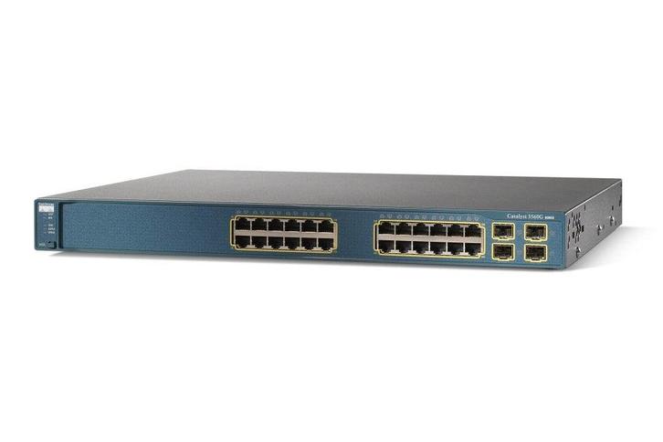 Cisco WS-C3560-24TS-S 24 poorts switch, Computers en Software, Netwerk switches, Zo goed als nieuw, Ophalen of Verzenden