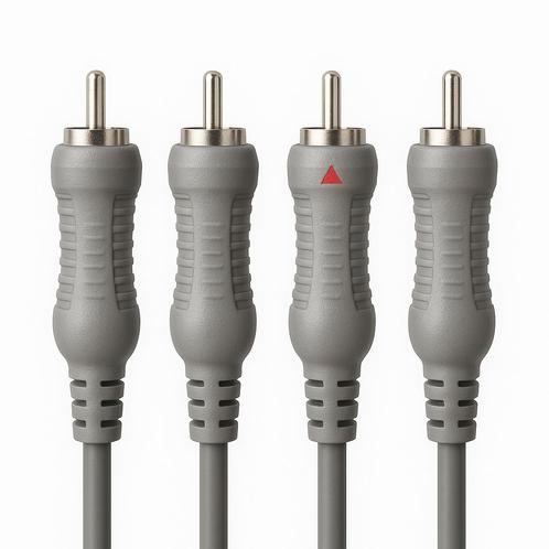 Brandrige 2RCA Connector – 10m (EOL) (Nieuw), Doe-het-zelf en Verbouw, Elektra en Kabels, Nieuw, Verzenden