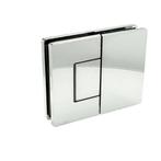 Porto Premium glas/glas 180° scharnier - Chroom, Ophalen of Verzenden, Nieuw