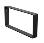 Plankdrager 126x261x30 mm zwart staal, Ophalen of Verzenden, Nieuw
