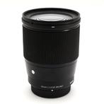 Sigma 16mm F/1.4 DC DN Contemporary MFT Groothoeklens, Nieuw
