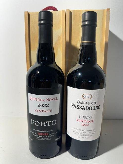 2022 Quinta do Noval & Quinta do Passadouro - Vintage Port -, Verzamelen, Wijnen