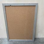 OUTLET - Prikbord met grijze lijst - 90 x 120cm, Nieuw, Ophalen of Verzenden