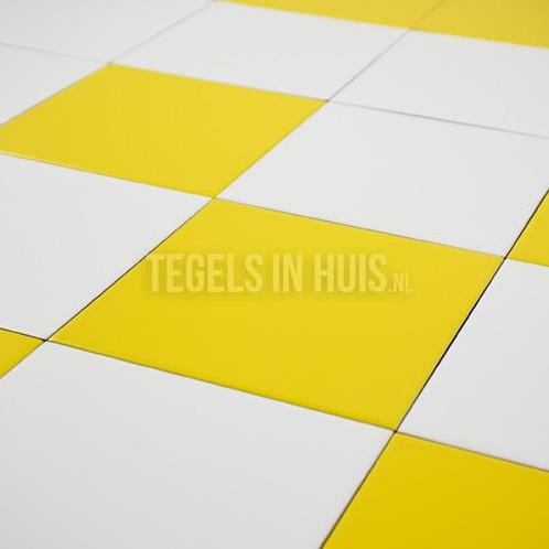 Wandtegels amarillo geel mat 15x15 wandtegel tegeloutlet, Doe-het-zelf en Verbouw, Tegels, Wandtegels, Nieuw, 10 m² of meer, Keramiek