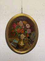 Scuola italiana (XX), firmato G. Zuccaro - Vaso di Fiori, Antiek en Kunst, Kunst | Schilderijen | Klassiek