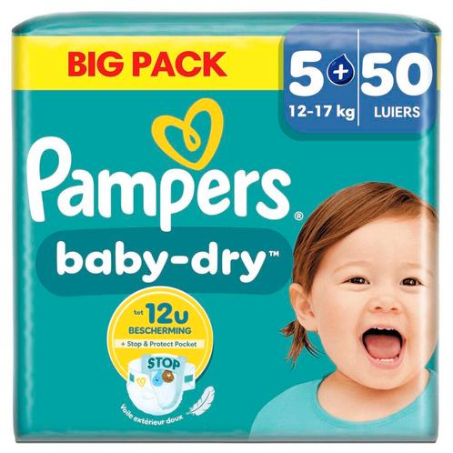 Pampers Baby-Dry Maat 5+ Luiers, Kinderen en Baby's, Overige Kinderen en Baby's, Nieuw, Verzenden