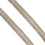 Halsketting - 18 karaat Geel goud, Witgoud, Roségoud, Nieuw