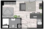 Studio Zwarteweg in Naarden, 20 tot 35 m², Overige regio's