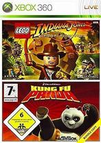 SALE: 2 in 1! Lego Indiana Jones & Kung Fu Panda Xbox 360, Avontuur en Actie, Ophalen of Verzenden, Zo goed als nieuw, 3 spelers of meer