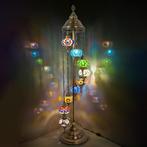 Staande lamp - 9 lampen - Messing, Antiek en Kunst