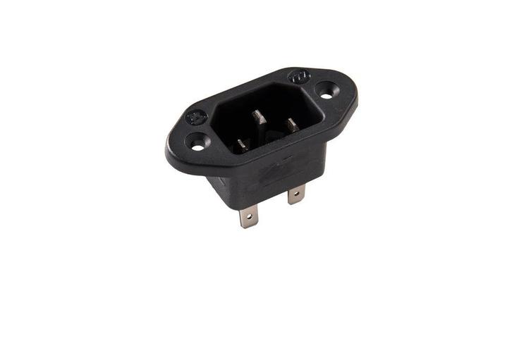 Martin Kaiser IEC Stekker C14 Aardingscontact - 777/63/sw, Doe-het-zelf en Verbouw, Elektra en Kabels, Overige typen, Nieuw, Verzenden