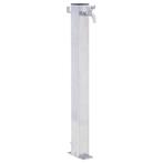vidaXL Waterzuil vierkant 60 cm roestvrij staal, Verzenden, Nieuw
