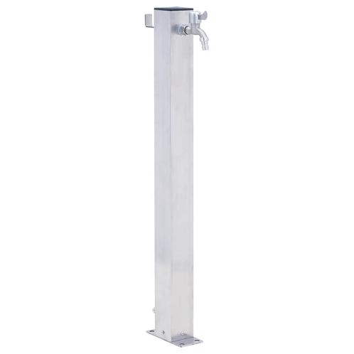 vidaXL Waterzuil vierkant 60 cm roestvrij staal, Tuin en Terras, Tuinslangen, Nieuw, Verzenden