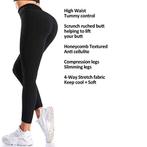 MANIFIQUE Workout Leggings Dames Booty Yoga Broek Hoge, Verzenden, Nieuw