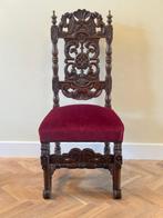 Ambachtelijk grmaakt - Bijzetstoel - hoofd maskers, Antiek en Kunst