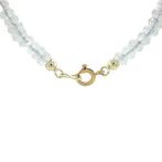 Vintage maansteen collier met gouden sluiting 14 kt, Ophalen of Verzenden, Nieuw