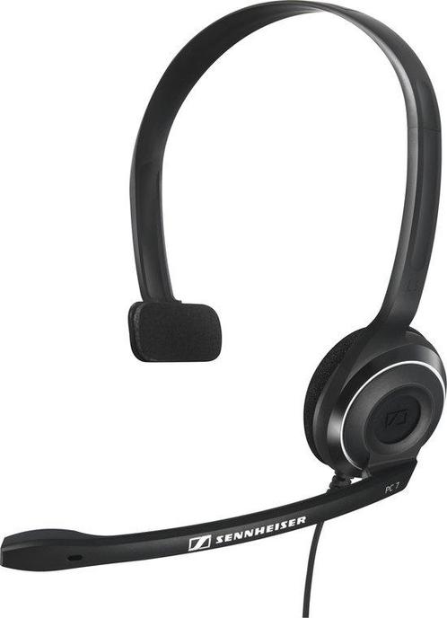 Sennheiser PC 7 - On-ear headset - Zwart (Elektronica), Audio, Tv en Foto, Koptelefoons, Nieuw, Verzenden