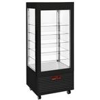 Vriesvitrine | PanoramicLine | 480L | Zwart | -5°C/-20°C |, Verzenden, Nieuw in verpakking