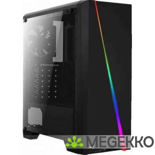 Aerocool Cylon Pro Tempered Glass Zwart, Computers en Software, Computerbehuizingen, Nieuw, Verzenden