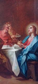 Benedetto Luti (1666–1724), Kring van - Cena in Emmaus