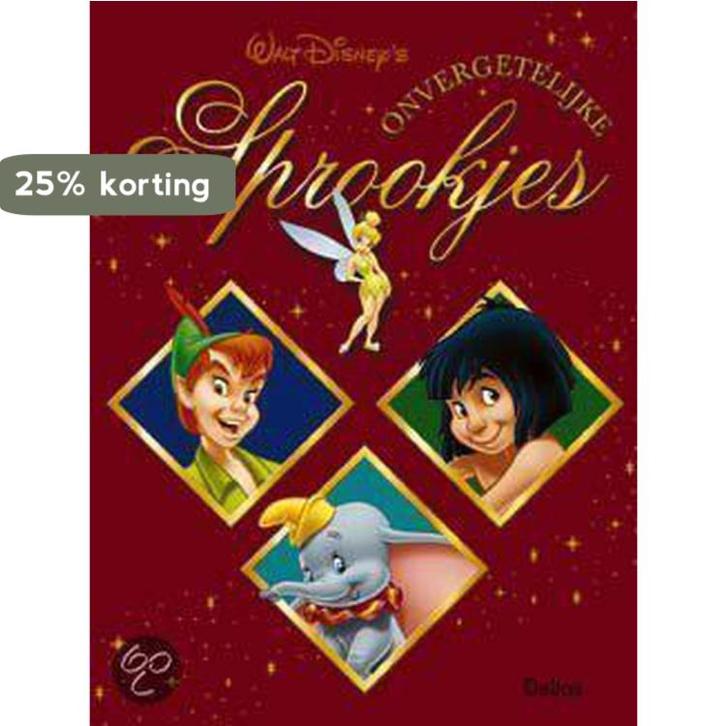Onvergetelijke sprookjes 9789024382125 Walt Disney, Boeken, Kinderboeken | Kleuters, Gelezen, Verzenden
