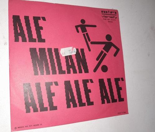 Italiaanse voetbal competitie - 1970 - Vinyl 7-inch 45 RPM, Verzamelen, Overige Verzamelen