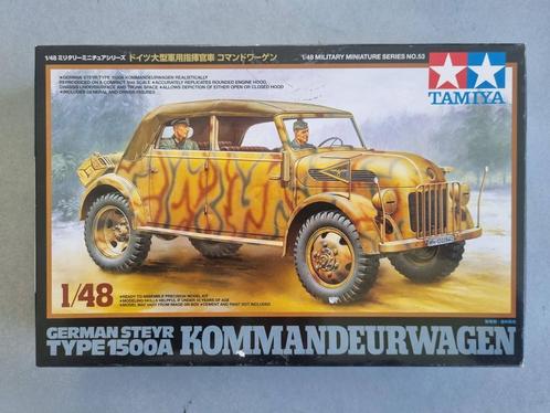 Tamiya 32553 Steyr 1500 Kommandeurwagen 1:48, Hobby en Vrije tijd, Modelbouw | Auto's en Voertuigen, Tamiya, Verzenden